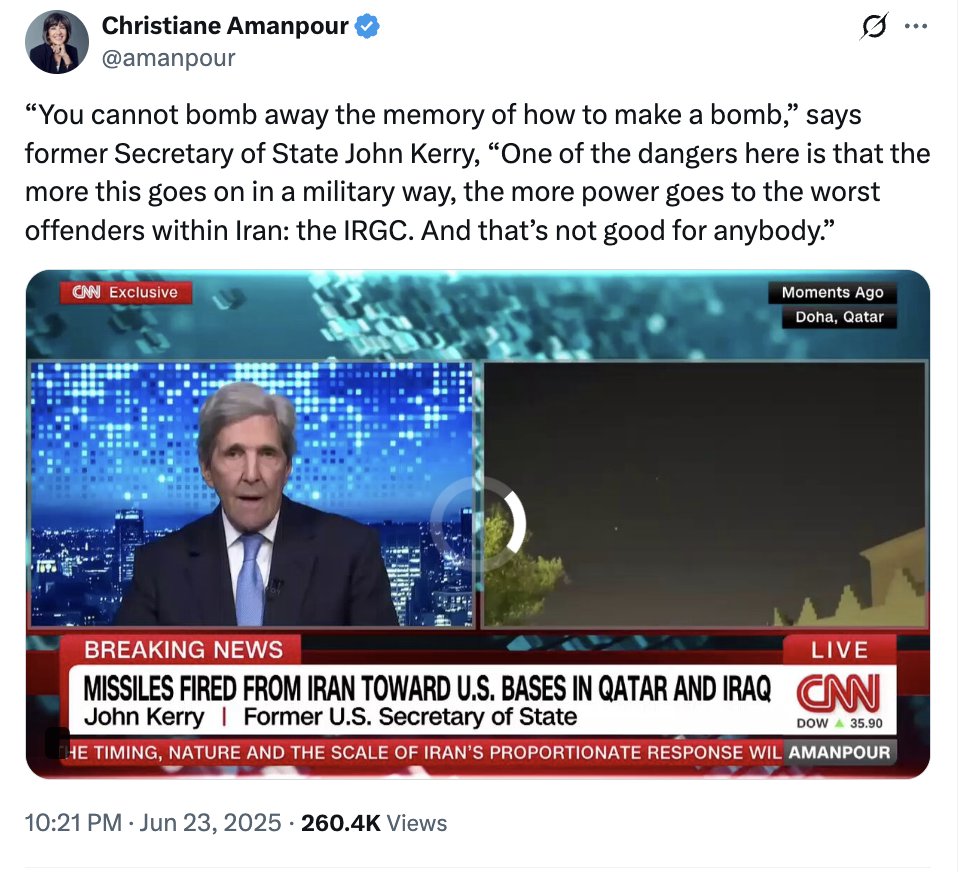 I had the opportunity to spend time with John Kerry early in my career. It astounded me then and astounds me now, how somebody so unintelligent and so often wrong could end up in so many powerful positions.  

I was in my early 20s when first met him so for years I assumed it was