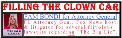 Pam Bondi is the biggest piece of shit that has ever served as the attorney general of the United States. Trump only surrounds himself with corrupt low IQ people like himself that pledge loyalty to him over their sworn oath they break hourly. We’re in so much danger right now! 🔥