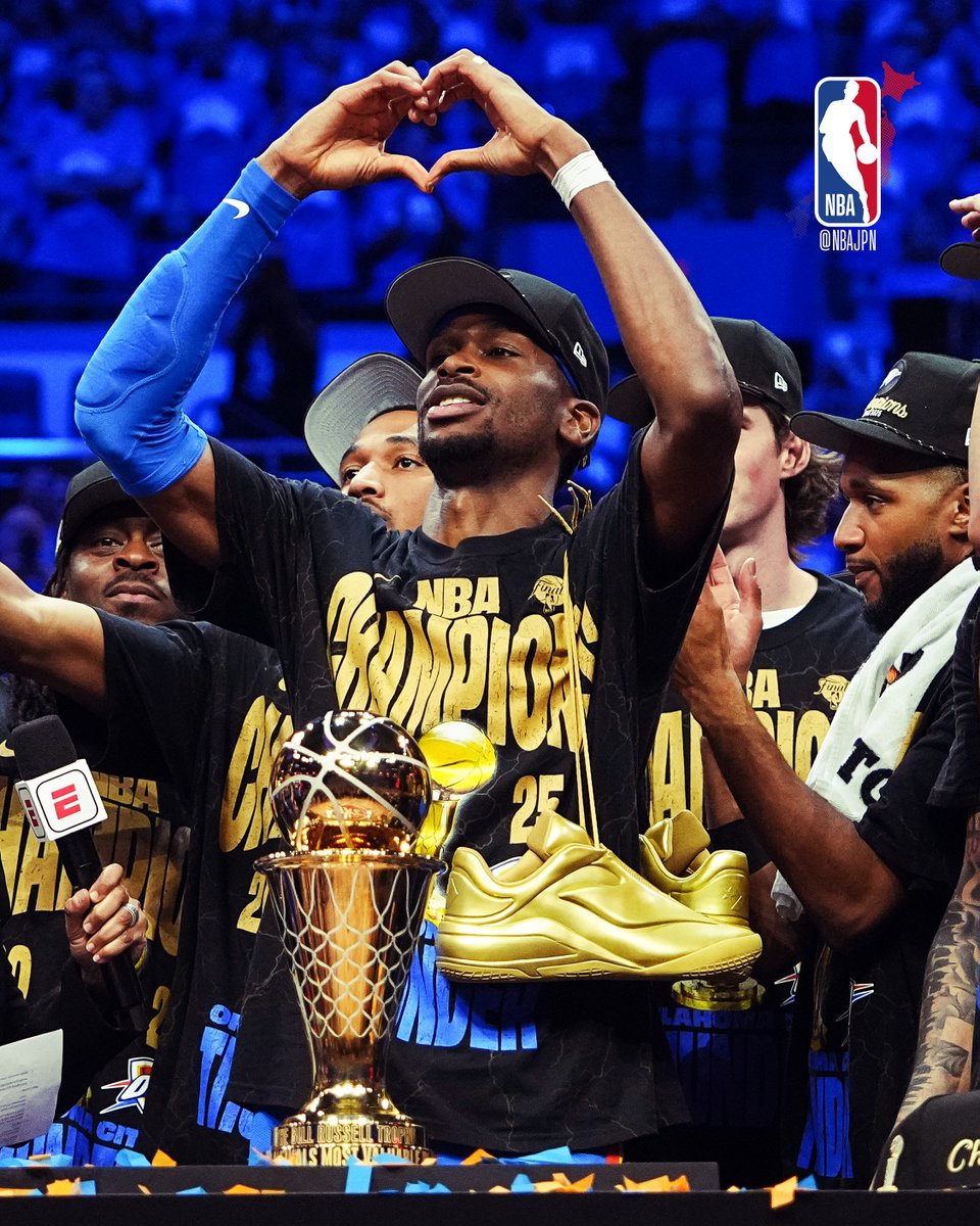 2024-25シーズンを制覇したサンダー🏆🎉 優勝セレモニーを振り返る