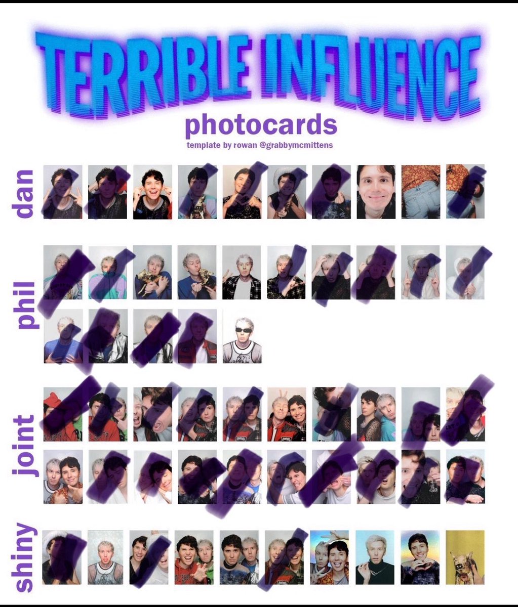 Tayceratops 💜✨💚 (@tbsl_howell) on Twitter photo help me get at least close to finishing my collection plz!
left are the dupes i have for trade and everything unmarked on the right is what i still need
(willing to trade multiple cards for any shinies)
<a href="/dnptrades/">Dan & Phil Photocard Trading HQ</a> help me get at least close to finishing my collection plz!
left are the dupes i have for trade and everything unmarked on the right is what i still need
(willing to trade multiple cards for any shinies)
<a href="/dnptrades/">Dan & Phil Photocard Trading HQ</a>