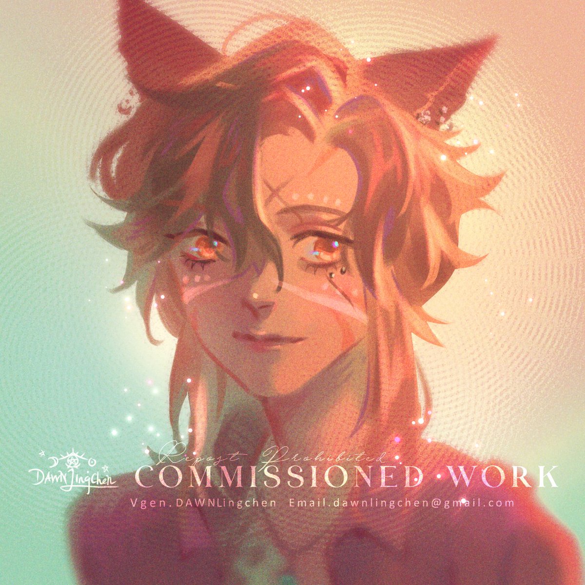 DAWNlingchen's tweet image. Recent commissions! #vgen #VGenComm