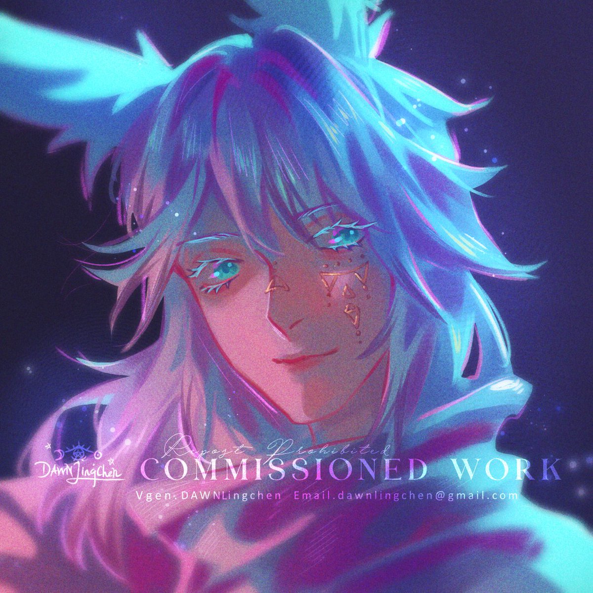 DAWNlingchen's tweet image. Recent commissions! #vgen #VGenComm