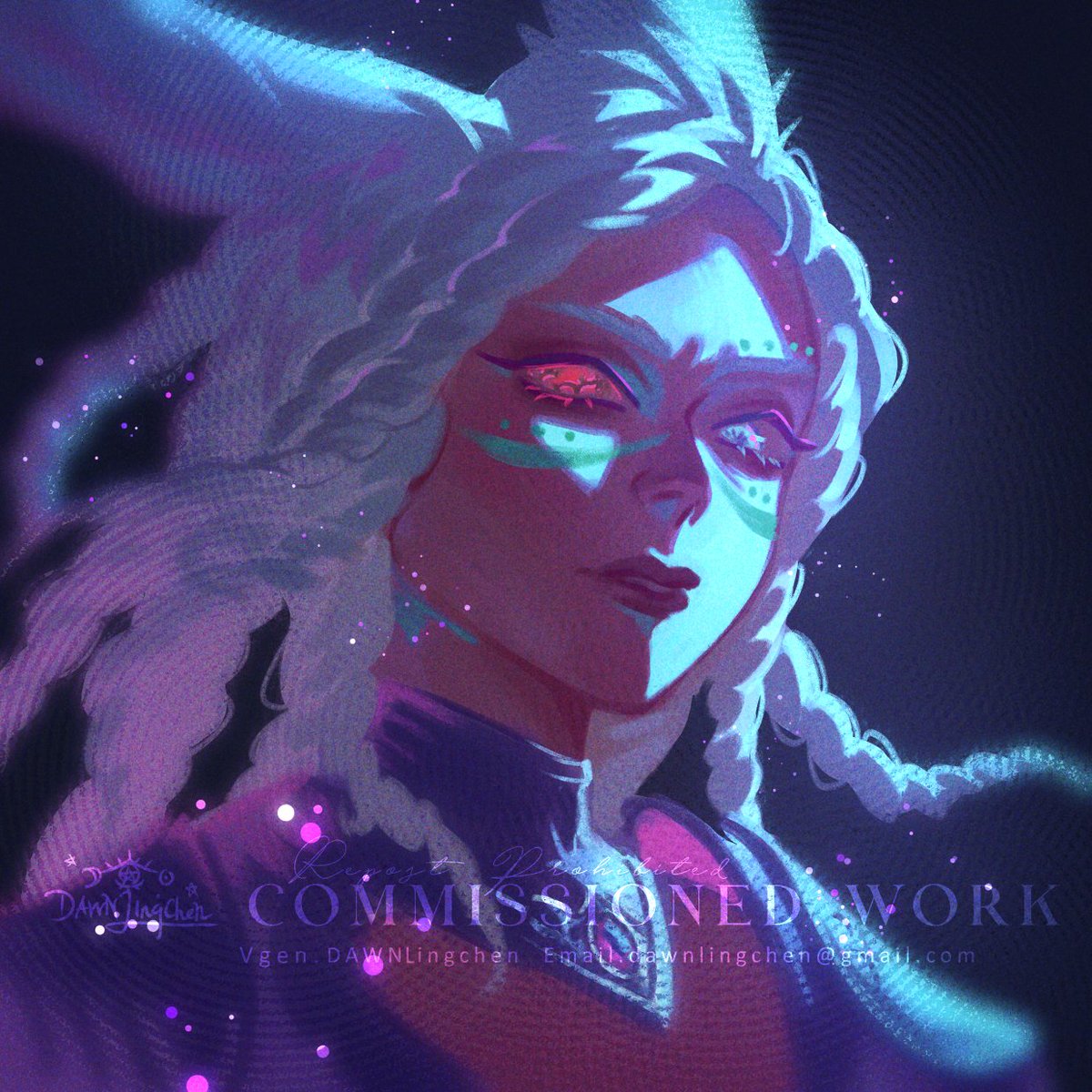DAWNlingchen's tweet image. Recent commissions! #vgen #VGenComm