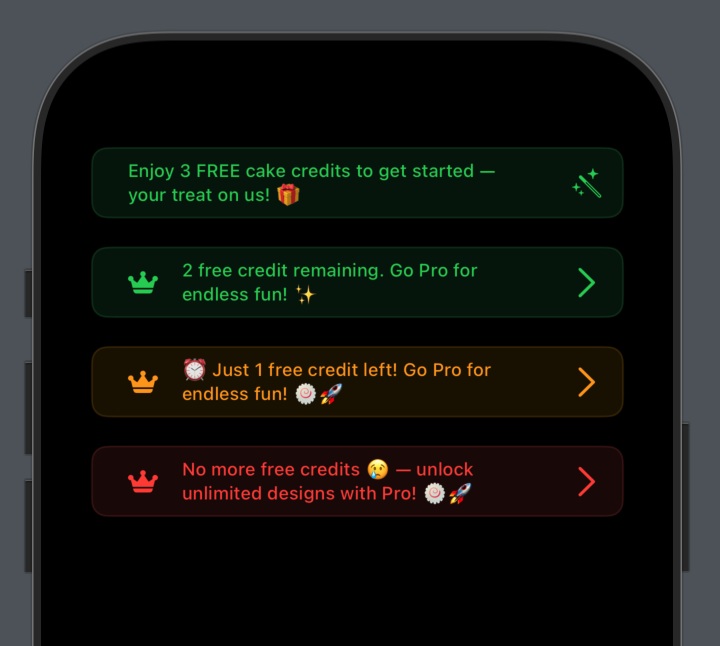 TargeSunil's tweet image. 🚧 Sharing a small milestone from my iOS app Cakegram 🍰

Currently building out a reusable design system &amp;amp; UI component library to ensure consistency and scalability across the app. Progress is steady — optimizing for maintainability in the long run.

#iOSDev #SwiftUI #Cakegram