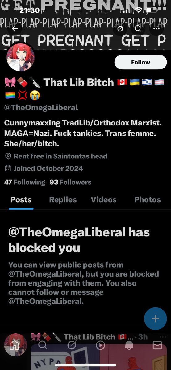 Another weak zio-baby flew the coop🤣