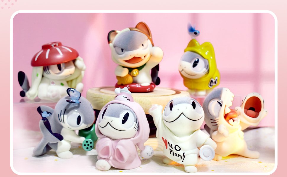 yoginnnnnn's tweet image. bit.ly/3ZJuCKT

New Sharkitty toys！🤘🤘