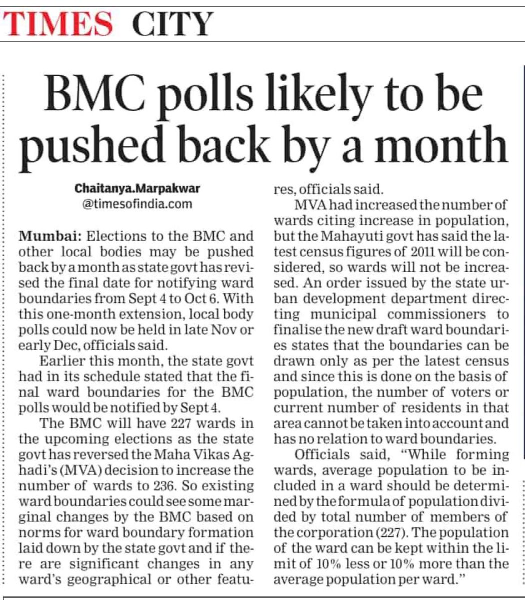 Even after three years, there’s still no sign of urgency to hold municipal corporation polls in our cities— a silence that’s telling. These polls aren’t just routine elections; but directly impact the everyday lives of citizens in ways national or state elections often do not.