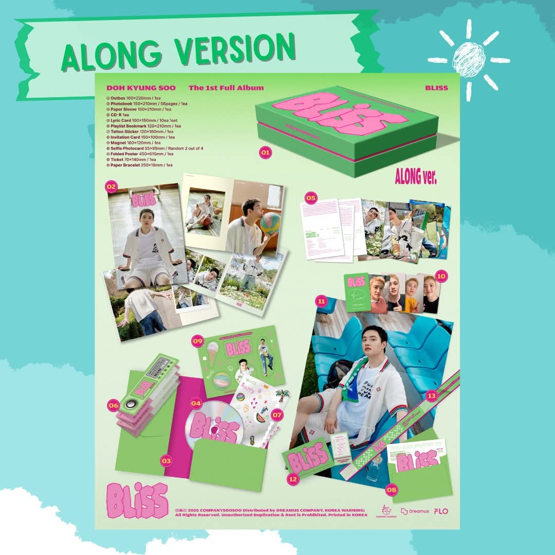 𝗣𝗥𝗘𝗩𝗘𝗡𝗧𝗔 𝗗𝗢 𝟭𝗦𝗧 𝗙𝗨𝗟𝗟 𝗔𝗟𝗕𝗨𝗠 - 𝗕𝗟𝗜𝗦𝗦
-Fecha de cierre de pedido: Viernes 4 Julio  11:59 pm 
-Límite de liquidación: 4  de Agosgo
🏆Cuenta para Gaon y Hanteo
➡️Precio incluye ems e impuestos aduanales.

Si escaneas el QR encontrarás toda la información