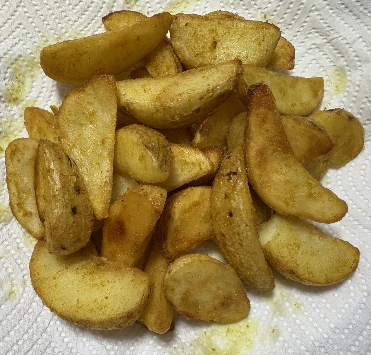 ナチュラルカットポテト！カレー味！