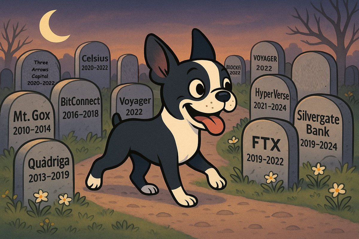 TradingBoston's tweet image. Walkin through the crypto graveyard like it's just another Tuesday 🪦  

Boston's still standing.   

We built different.  

#Crypto #BostonTradingCo #LongTermOnly