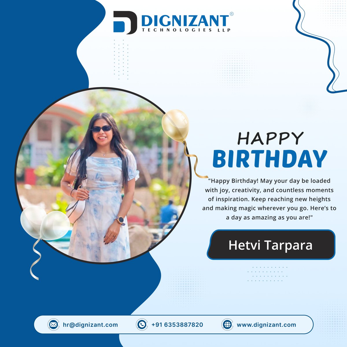 Dignizant Technologies (@dignizant) on Twitter photo ๐๐ฎ๐ฝ๐ฝ๐ ๐๐ถ๐ฟ๐๐ต๐ฑ๐ฎ๐ โ ๐๐ฒ๐๐๐ถ ๐ง๐ฎ๐ฟ๐ฝ๐ฎ๐ฟ๐ฎ!
Your creativity, eye for detail & passion for user experience light up every project.
Wishing you a year full of inspiration & joy! ๐ซ
#HappyBirthday #UIUXDesigner #TeamDignizant #HBD #Cake #DesignLife #DignizantFamily ๐๐ฎ๐ฝ๐ฝ๐ ๐๐ถ๐ฟ๐๐ต๐ฑ๐ฎ๐ โ ๐๐ฒ๐๐๐ถ ๐ง๐ฎ๐ฟ๐ฝ๐ฎ๐ฟ๐ฎ!
Your creativity, eye for detail & passion for user experience light up every project.
Wishing you a year full of inspiration & joy! ๐ซ
#HappyBirthday #UIUXDesigner #TeamDignizant #HBD #Cake #DesignLife #DignizantFamily