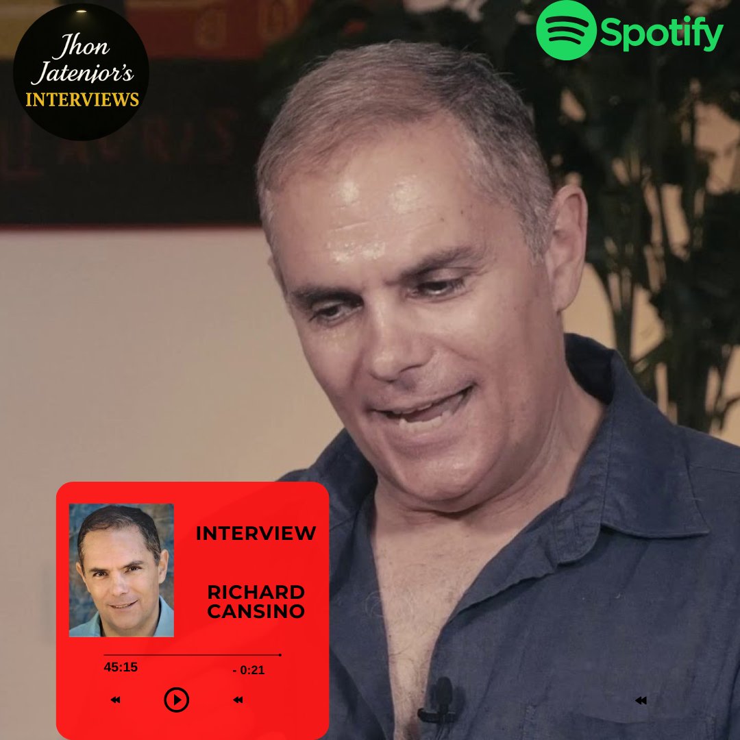 Ya está disponible a través de Spotify la entrevista con el Actor de Voz y de Cine, Richard Cansino

open.spotify.com/episode/7CGGHy…