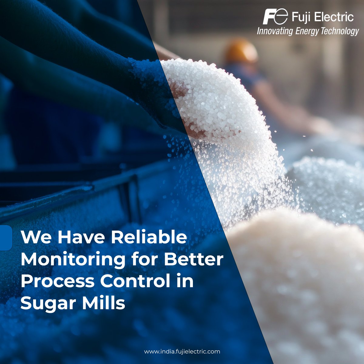 fuji_india's tweet image. Precision matters in sugar processing.  From pressure to temperature, Fuji Electric’s instrumentation helps reduce waste and improve recovery.
Explore more: india.fujielectric.com/automation/ins…
#SugarProcessing #Instrumentation #ProcessControl #FujiElectricIndia