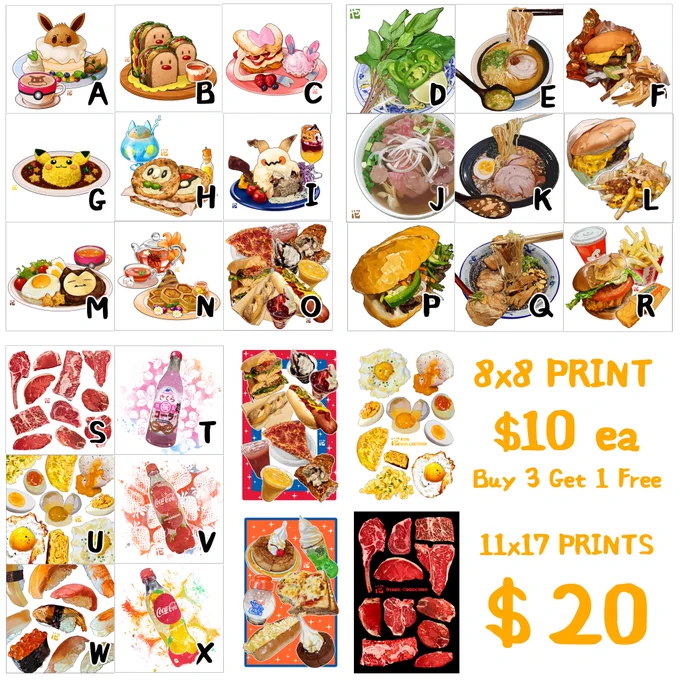 AX CATALOG 2025 Its that time of year again, Ill be at AX AA H34! Take a look at my Catalog (continued to next thread) This year Ill have a limited amount of Watermelon fans to soothe you in the heat! No stamp rally for me but come stop by~