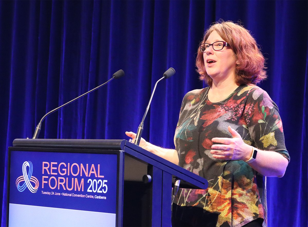 ALGA (@algacomms) on Twitter photo There was a major focus on #drought and community resilience during the afternoon session of today's Regional Forum.
We heard from Professor Jacki Schirmer from the <a href="/UniCanberra/">University of Canberra</a>, highlighting the importance of resilience plans for #councils.
#NGA25 There was a major focus on #drought and community resilience during the afternoon session of today's Regional Forum.
We heard from Professor Jacki Schirmer from the <a href="/UniCanberra/">University of Canberra</a>, highlighting the importance of resilience plans for #councils.
#NGA25