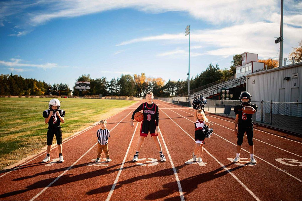 goody_scott's tweet image. Come to a @KSHSAA Officials Camp in a uniform and get hooked up with a @fox40whistle! Mom said he is too young to play so he gets to be the ref…well now he’s “official”
📸: Naomi Wyatt - Plainville, KS