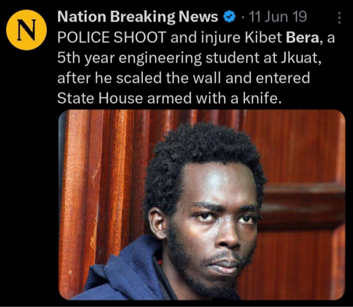 Tomorrow we are going to finish what this champ started 6 years ago.

Long live the undying spirit of comrade Brian Bera Kibet.