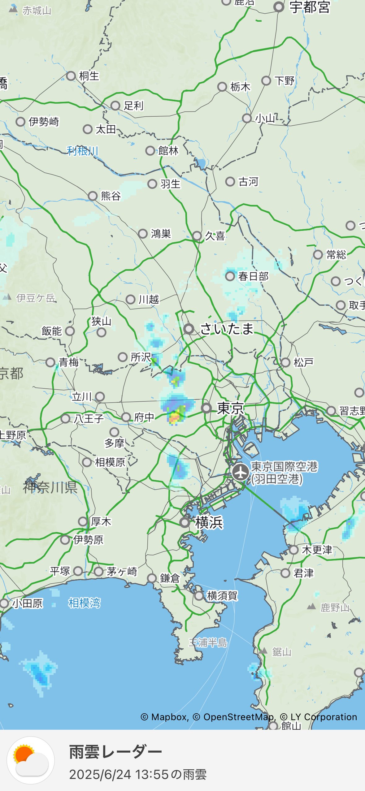 広島県の雨雲レーダー(実況) - 日本気象協会 tenki.jp