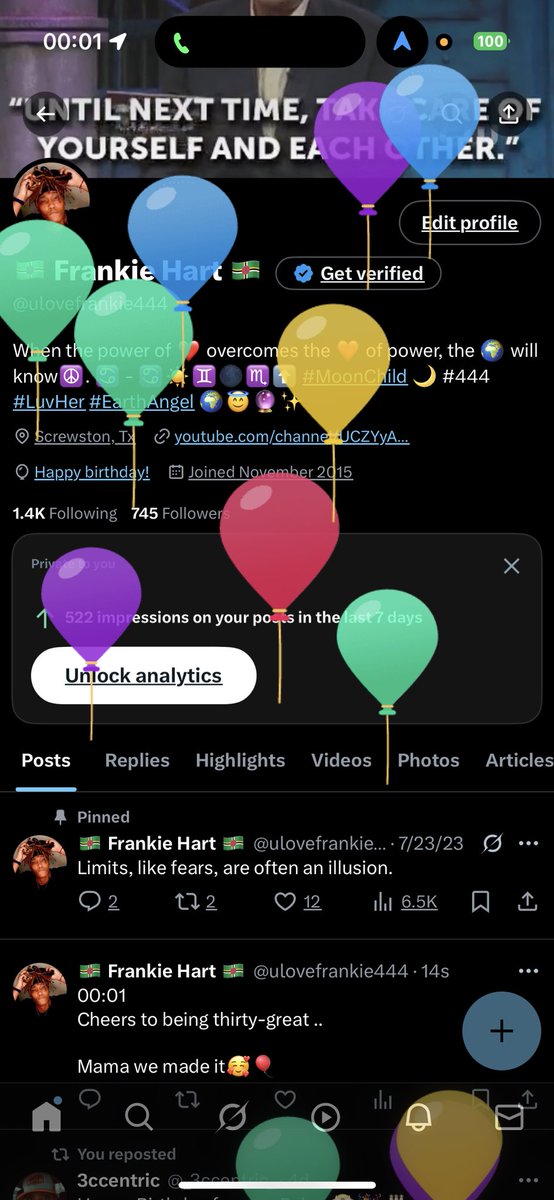 38 years down… I’m blessed 🥲