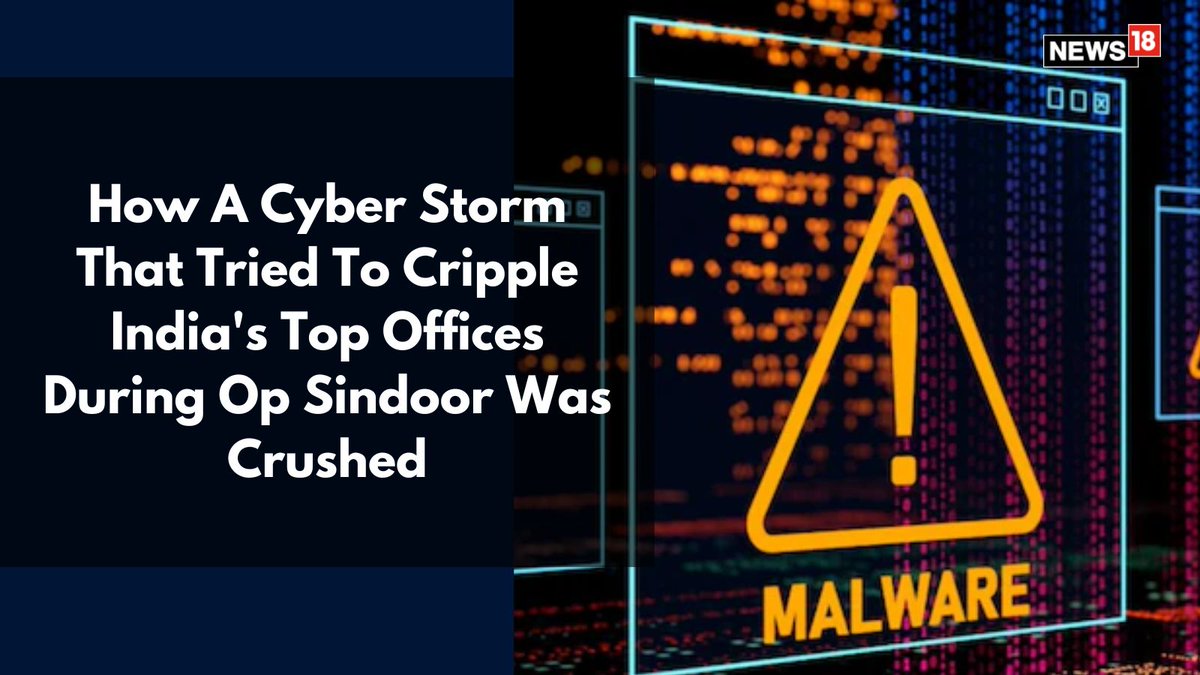 CNNnews18's tweet photo. The cyber onslaught, aimed at overwhelming and crashing India's top digital infrastructure, primarily originated from China, Pakistan and some other areas located in the Gulf
@madhuparna_N | #CyberCase #China #india
https://t.co/o5VxrchRGF https://t.co/NzG9Apn67u