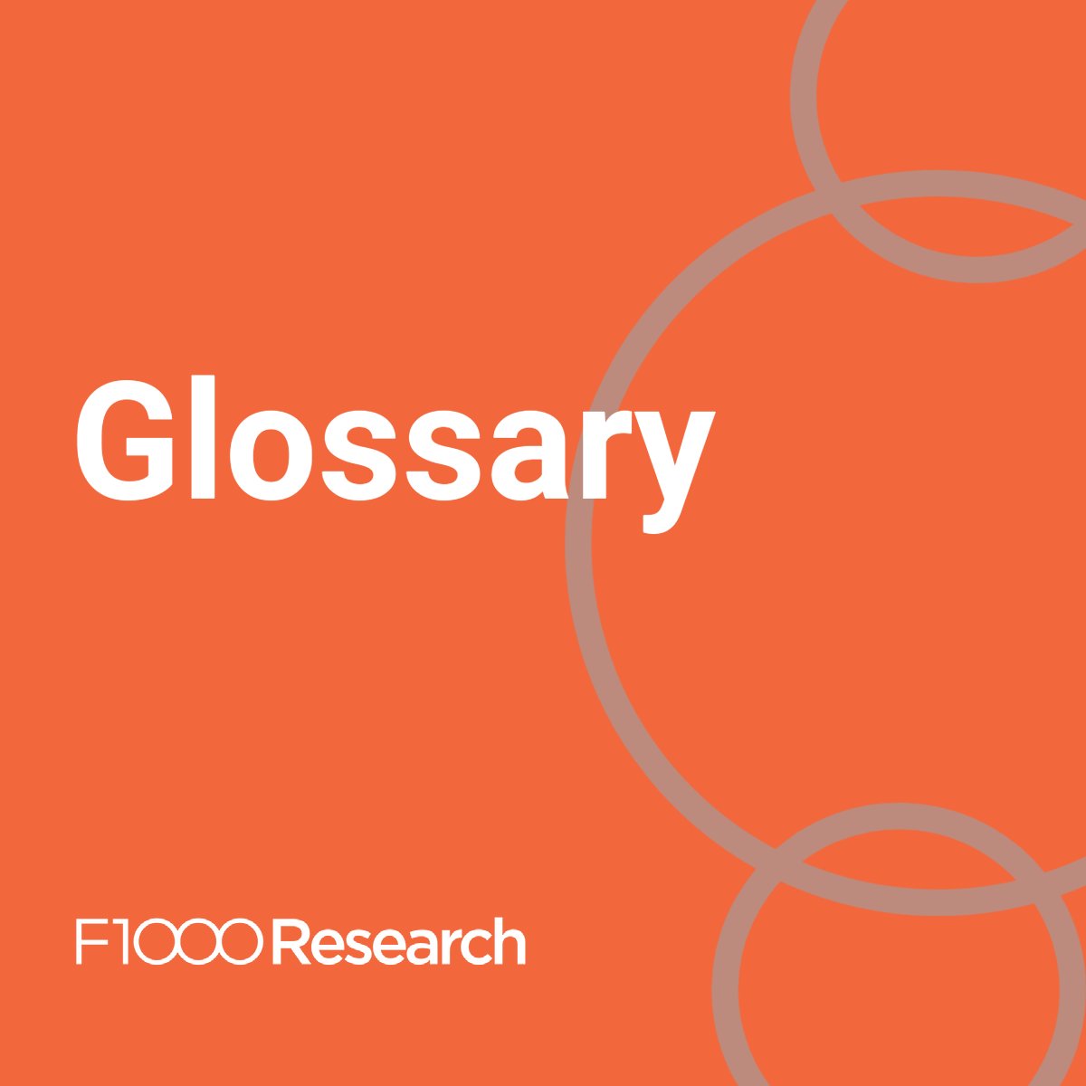 F1000 (@f1000) on Twitter photo Do you struggle to understand certain terms used in publishing?
Browse through <a href="/F1000Research/">F1000Research</a>'s glossary, covering everything from API to Versions: spr.ly/60154waWU
#AcademicPublishing #AcademicChatter Do you struggle to understand certain terms used in publishing?
Browse through <a href="/F1000Research/">F1000Research</a>'s glossary, covering everything from API to Versions: spr.ly/60154waWU
#AcademicPublishing #AcademicChatter