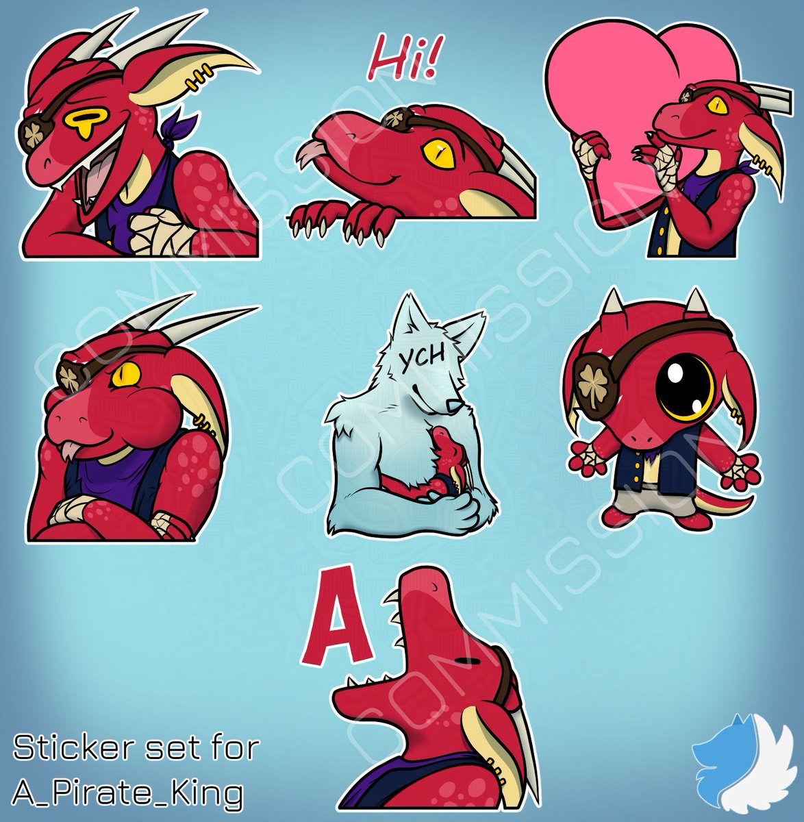 SkyWolf Creations (@swolfcreations) on Twitter photo Completed sticker set for <a href="/a_Pirate_King/">a_Pirate_King</a>
#kobold #dnd #dndart #dnd5e #dndcharacter #furry #scaley #scalie #furryart #furries #furryartist #art #stickers Completed sticker set for <a href="/a_Pirate_King/">a_Pirate_King</a>
#kobold #dnd #dndart #dnd5e #dndcharacter #furry #scaley #scalie #furryart #furries #furryartist #art #stickers