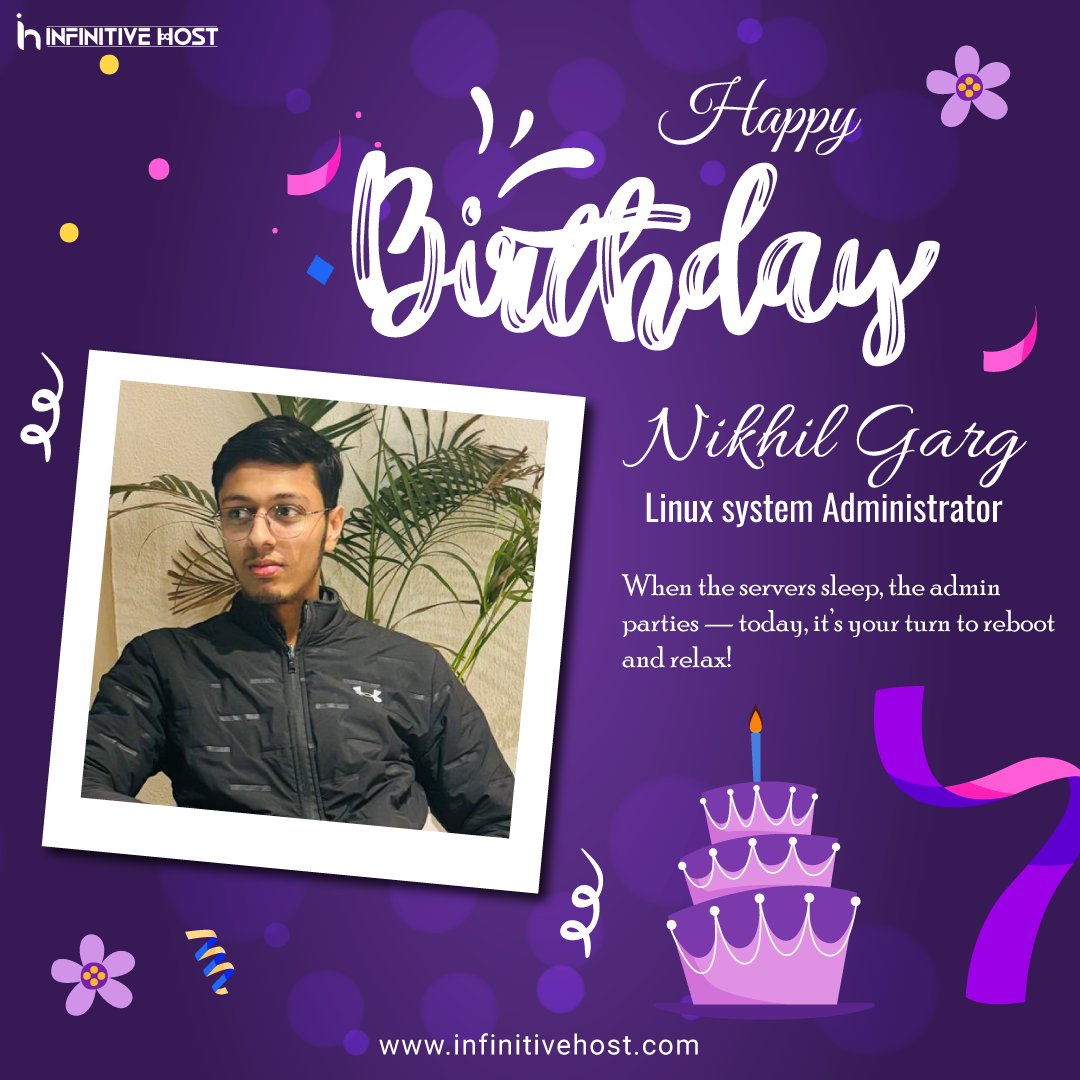 Infinitive_Host's tweet image. 🎉 Uptime: 1 year older. CPU: 100% awesome. Memory: Full of good times. Happy Birthday, Linux Legend! 🐧🔥
#linux #linuxsystemadministrator #ceasefire #OnThisDayInWWE #AmericaAttacksIran #EnglandVIndia #célébration #server #hosting #gpu