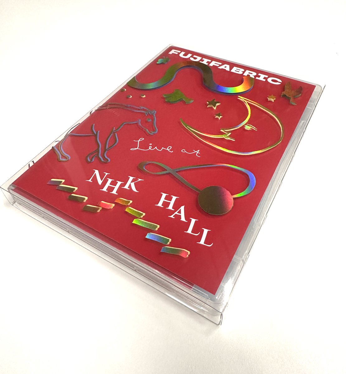 明日6/25発売「フジファブリック LIVE at NHKホール」パッケージ