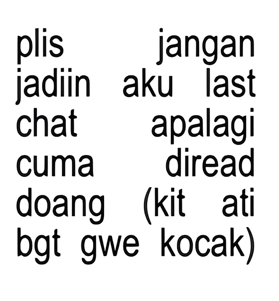 hati capekkk jadinya