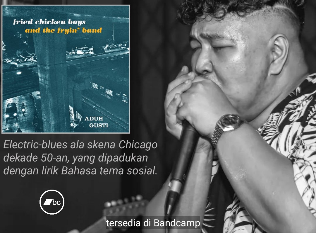 ICYMI, single debutnya <a href="/thefcboys/">Fried Chicken Boys And The Fryin' Band</a> baru rilis akhir pekan kemarin ⤵️

wrrecs.bandcamp.com/track/aduh-gus…