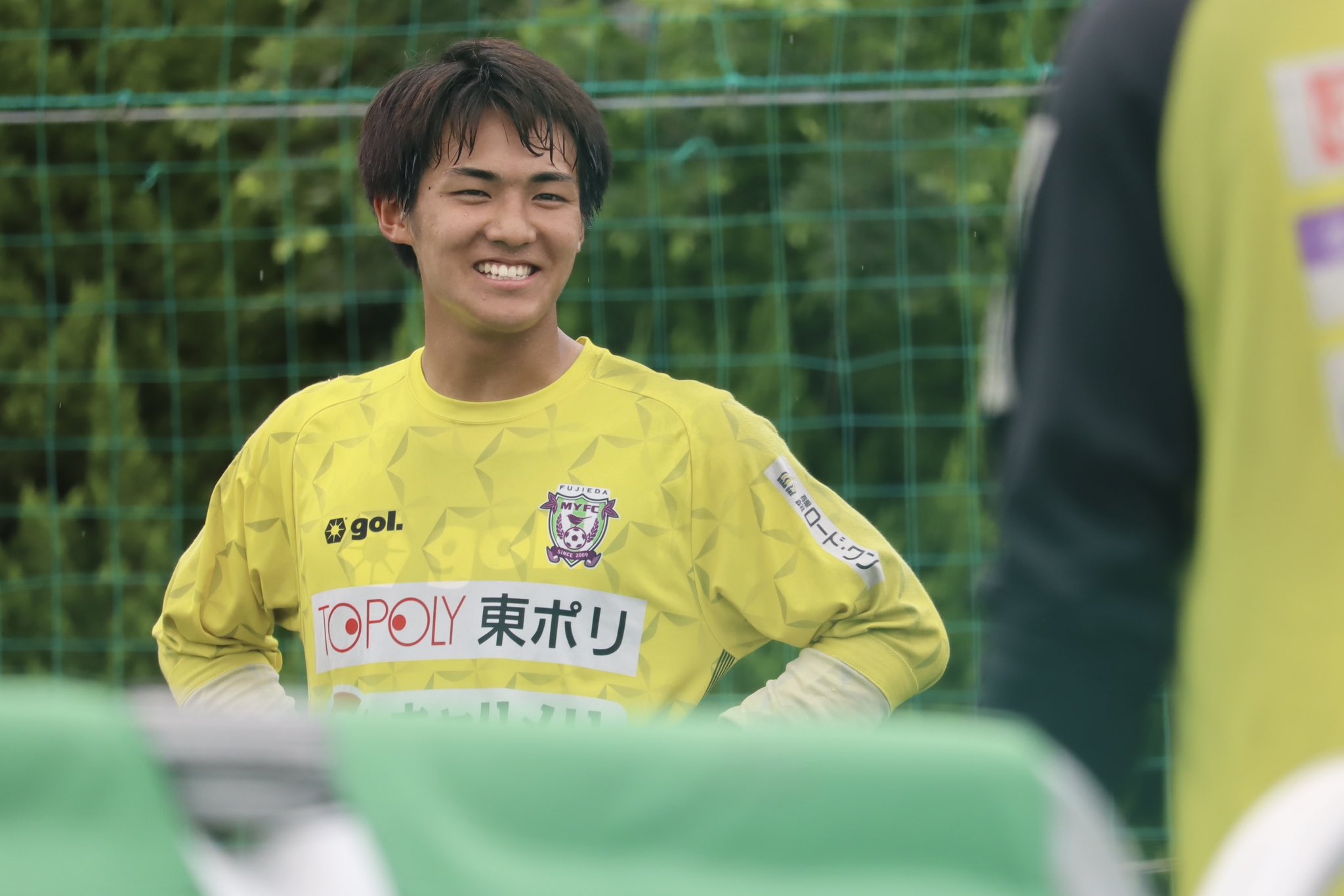 Jリーグ　選手実使用(上下セット)　　　　　藤枝MYFC(横浜FC)　六反勇治 Jリーグ 選手実使用(上下セット) 藤枝MYFC(横浜FC) 六反勇治