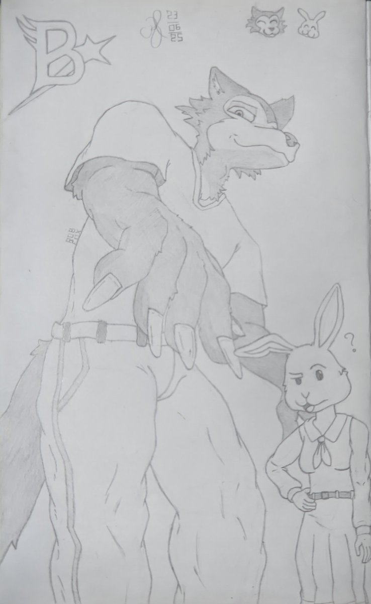 RobFoxART's tweet photo. Muehehe e está aqui, Beastars de Legoshi e Haru e em breve trarei outros personagens. https://t.co/QSGNl6QQ31