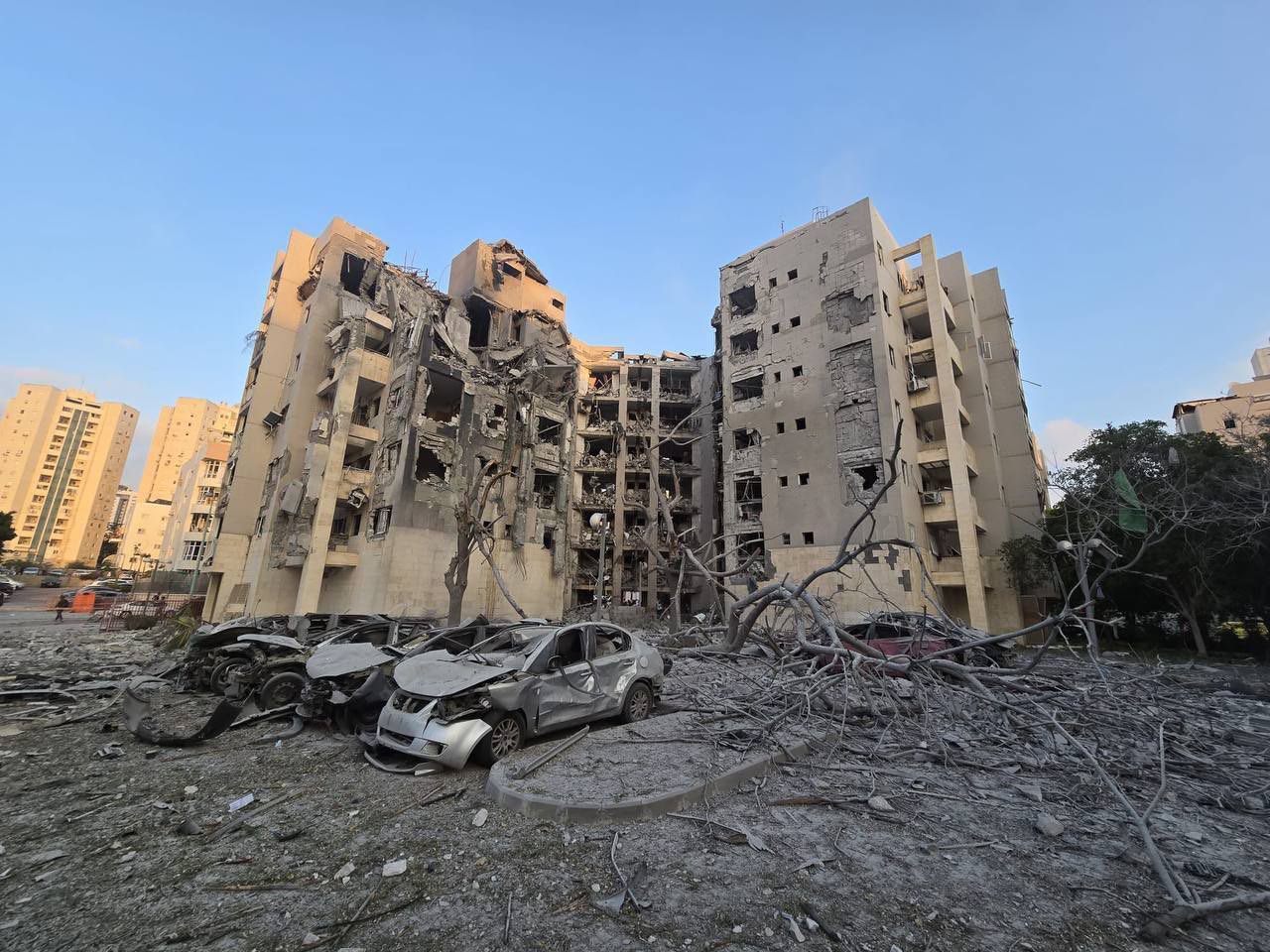 Destruction Unfolds In Images: Israeli Medics Fear More Trapped As Rescues Continue After Beer Sheva Missile Strike
