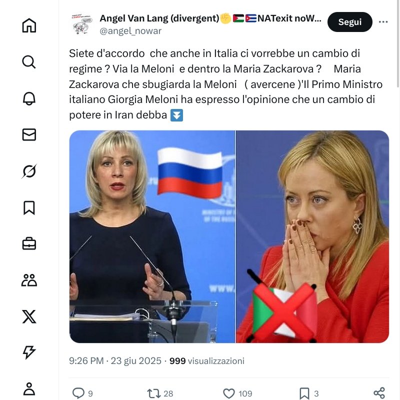 pelton2020's tweet photo. @claudioborghi @Avvenire_Nei @BelpietroTweet @franborgonovo @madforfree @ladyonorato @boni_castellane @rusembitaly @valy_s @LaVeritaWeb @Nigel_Farage @PM_ViktorOrban @cris_cersei https://t.co/m1gVM2x6vI
<---

... la #MELONI con #CROSETTO sarebbe molto meglio che pensassero ai #DISASTER in casa🇮🇹 propria,dal momento che certi sbarchi sembrerebbero mere "OPERAZIONI MILITARI" organizzate ⬇️

invece neanche un dubbio🤔, ma dove vivono su 👽👽👽👽 ??? 🚨🚨⚠️⚠️ https://t.co/bKe9vC3CIn