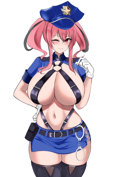 アズレンドスケベハレンチ警察は良いぞ… (現在三人目デザイン中)