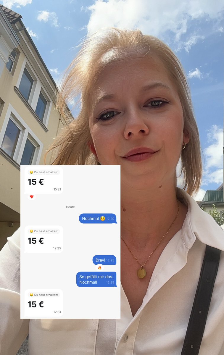 Der Rest hier kann sich mal ein Beispiel nehmen! R. da geht aber noch was, oder? 🫦

#findom #goddess #göttin #geldherrin #paypig #zahlschwein #atm