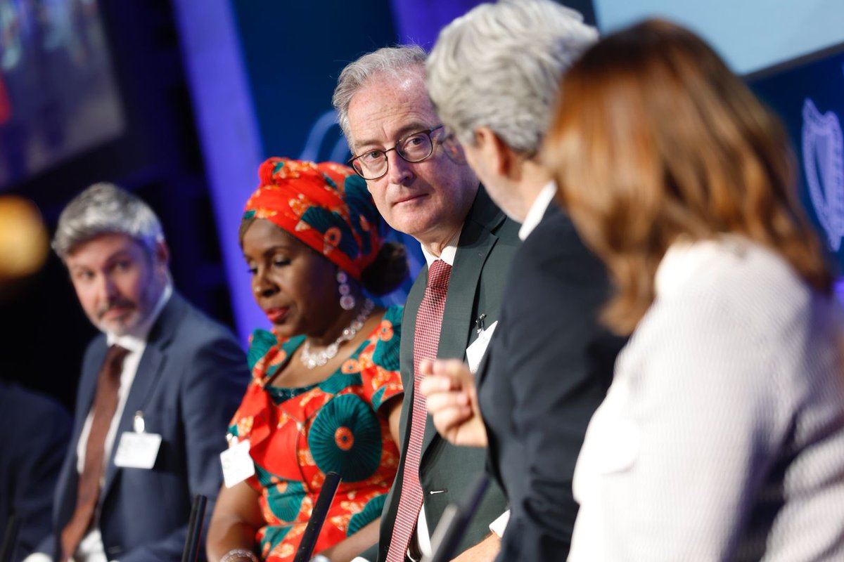 Irish Foreign Ministry (@dfatirl) on Twitter photo This morning Minister <a href="/nealerichmond/">Neale Richmond</a> addressed the Africa Ireland Trade Horizons conference, highlighting the depth of 🇮🇪’s partnership with Africa and urging Irish businesses to look south to create new markets and mutually beneficial trade.
#AITH2025 This morning Minister <a href="/nealerichmond/">Neale Richmond</a> addressed the Africa Ireland Trade Horizons conference, highlighting the depth of 🇮🇪’s partnership with Africa and urging Irish businesses to look south to create new markets and mutually beneficial trade.
#AITH2025