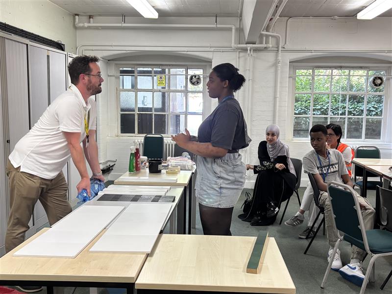 We recently hosted a brilliant workshop from <a href="/AkzoNobel/">AkzoNobel</a> @Dulux and <a href="/BagnallsGroup/">Bagnalls</a>  with our Year 1 Painting &amp; Decorating apprentices.

#LewishamCollege #PaintingAndDecorating #UnlockYourPotential