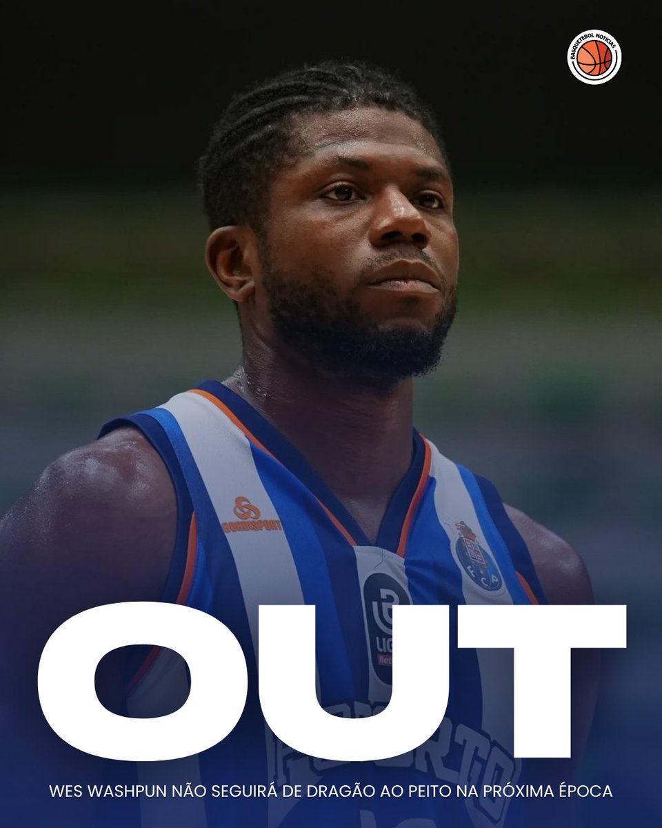 WES WASHPUN NÃO SEGUIRÁ DE DRAGÃO AO PEITO NA PRÓXIMA ÉPOCA 🚨

A Basquetebol Notícias sabe que Wes Washpun, base que chegou ao FC Porto proveniente da UD Oliveirense, não continuará ao serviço dos dragões na próxima temporada.