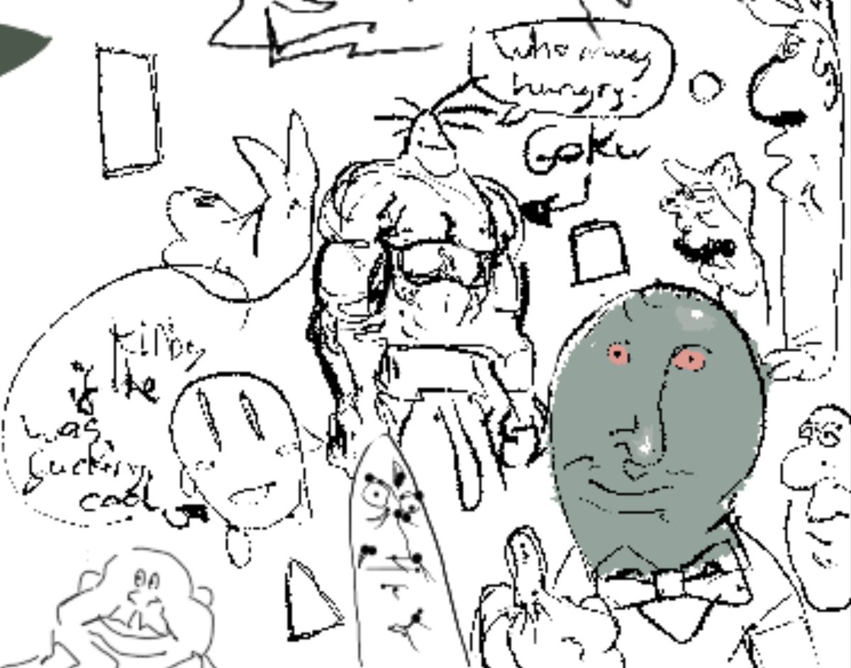 chazanite's tweet image. Magma doodles