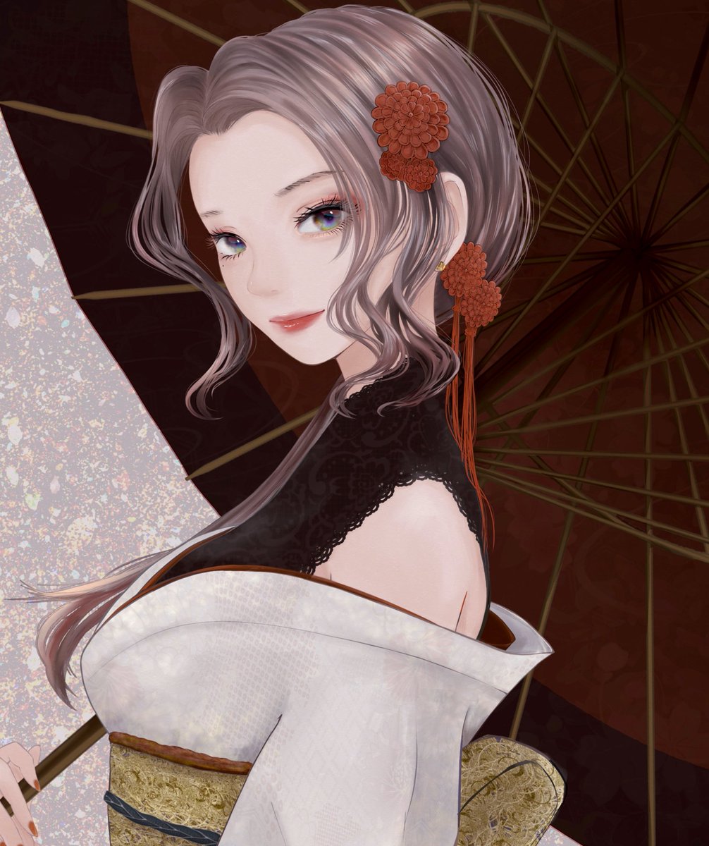 新作できました😊✨
 #skeb
 ご依頼ありがとうございました❣️
きめ細やかな設定が素敵で描いてて楽しかったです🙌
気に入って貰えると嬉しいです☺️