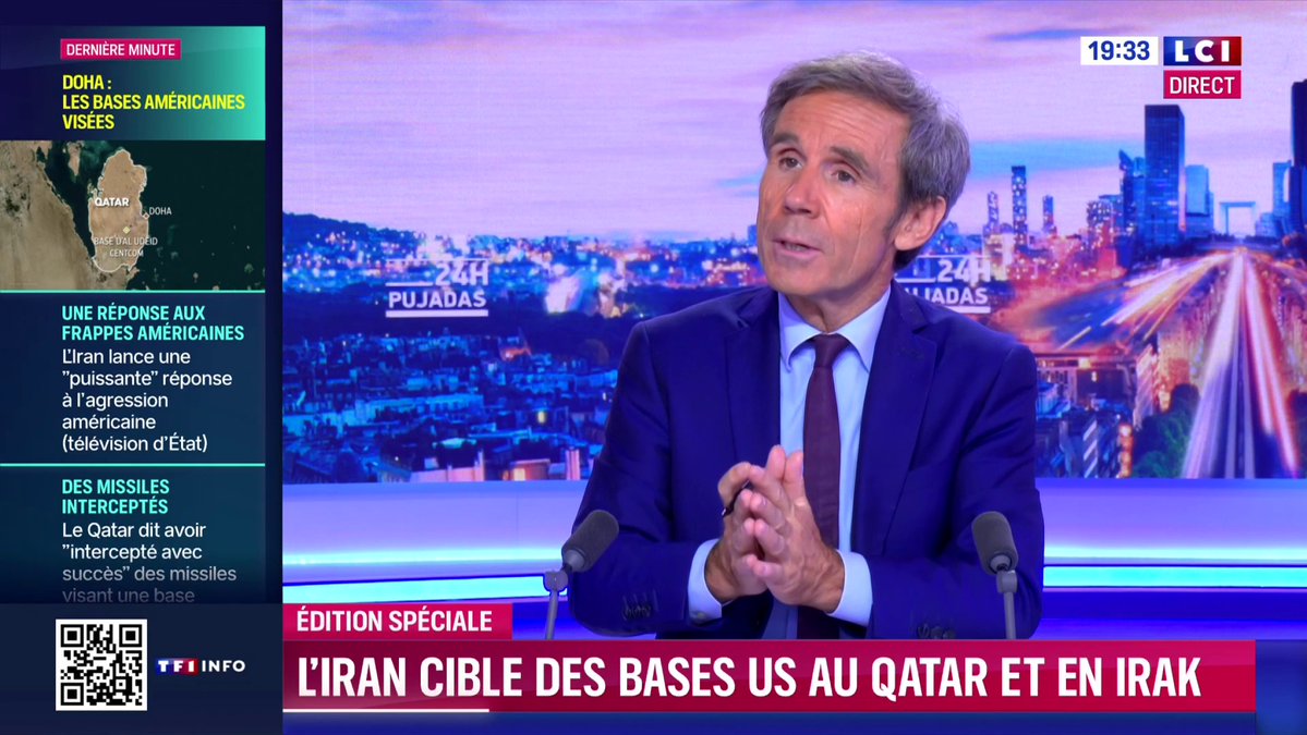TF1 Pro (@tf1pro) on Twitter photo <a href="/LCI/">LCI</a> <a href="/ThThuillier/">Thierry Thuillier</a> <a href="/APivot/">Aline Pivot</a> <a href="/annegab2A/">AG Dauba-Pantanacce</a> <a href="/BourAnaelle/">Anaëlle Bour</a> <a href="/guilldebre/">Guillaume Debré</a> <a href="/lnlecomte/">Helene Lecomte</a> <a href="/BastienMorassi/">Bastien Morassi</a> <a href="/bci_jc/">JC Bacri</a> <a href="/DariusRochebin/">Darius Rochebin</a> #Audiences <a href="/LCI/">LCI</a> - Lundi 23 juin 2025
Le 18-20h présenté par <a href="/DavidPujadas/">David Pujadas</a> réalise les meilleurs niveaux de la case pour un lundi cette saison
📌 455 000 Tvsp
🔝Pic à 713 000 Tvsp
✅ 4% de PdA 4+ <a href="/LCI/">LCI</a> <a href="/ThThuillier/">Thierry Thuillier</a> <a href="/APivot/">Aline Pivot</a> <a href="/annegab2A/">AG Dauba-Pantanacce</a> <a href="/BourAnaelle/">Anaëlle Bour</a> <a href="/guilldebre/">Guillaume Debré</a> <a href="/lnlecomte/">Helene Lecomte</a> <a href="/BastienMorassi/">Bastien Morassi</a> <a href="/bci_jc/">JC Bacri</a> <a href="/DariusRochebin/">Darius Rochebin</a> #Audiences <a href="/LCI/">LCI</a> - Lundi 23 juin 2025
Le 18-20h présenté par <a href="/DavidPujadas/">David Pujadas</a> réalise les meilleurs niveaux de la case pour un lundi cette saison
📌 455 000 Tvsp
🔝Pic à 713 000 Tvsp
✅ 4% de PdA 4+
