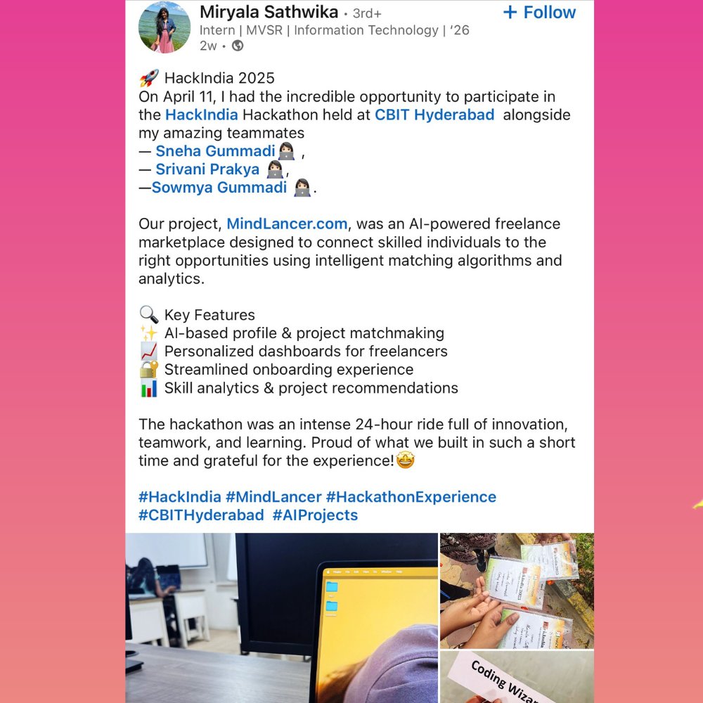 HackIndia (@hackindiaxyz) on Twitter photo The #HackIndia2025 experience โ straight from the source.
Hear what our participants have to say.
๐๐ก๐๐ข๐ซ ๐ฃ๐จ๐ฎ๐ซ๐ง๐๐ฒ. ๐๐ก๐๐ข๐ซ ๐ข๐ฆ๐ฉ๐๐๐ญ.๐
#HackIndia
<a href="/SingularityNET/">SingularityNET</a> <a href="/BeyondtheCodeAI/">Beyond the Code</a> <a href="/stratisplatform/">Stratisplatform</a> <a href="/DeepFunding/">Deep Funding</a> <a href="/rairprotocol/">RAIR</a> <a href="/SharpEconomy/">Sharp Economy</a> <a href="/CsharpCorner/">C# Corner</a> The #HackIndia2025 experience โ straight from the source.
Hear what our participants have to say.
๐๐ก๐๐ข๐ซ ๐ฃ๐จ๐ฎ๐ซ๐ง๐๐ฒ. ๐๐ก๐๐ข๐ซ ๐ข๐ฆ๐ฉ๐๐๐ญ.๐
#HackIndia
<a href="/SingularityNET/">SingularityNET</a> <a href="/BeyondtheCodeAI/">Beyond the Code</a> <a href="/stratisplatform/">Stratisplatform</a> <a href="/DeepFunding/">Deep Funding</a> <a href="/rairprotocol/">RAIR</a> <a href="/SharpEconomy/">Sharp Economy</a> <a href="/CsharpCorner/">C# Corner</a>