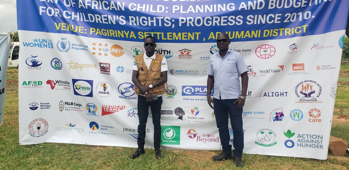 #Happeningnow:Adjumani District celebrating the world refugee day  today at pagirinya refugees settlement. 
#SolidarityWithRefugees 
#RefugeeRights