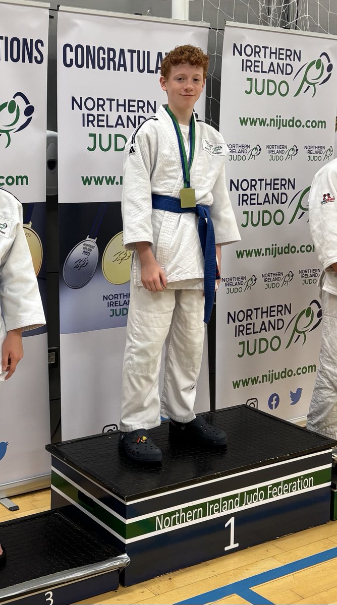 Judo

Congratulations to Finn Gallagher who won gold at the NI Schools Judo Competition over the weekend! 👍