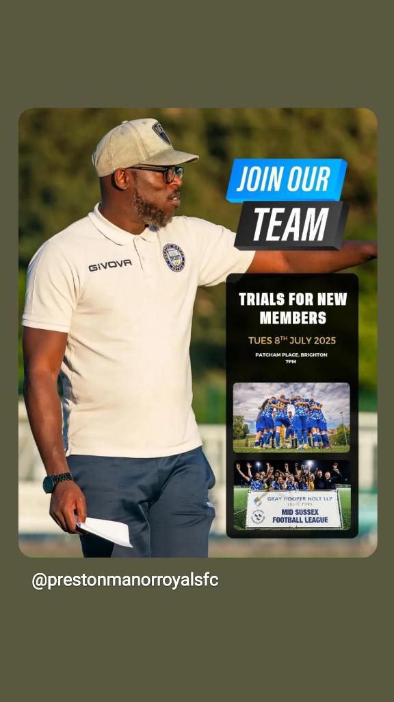 Open training session for new members on Tuesday 8th July at 7pm at Patcham Place in Brighton. 

#PMR