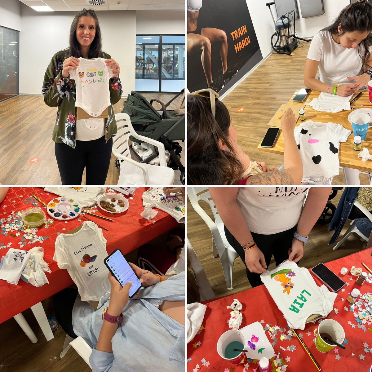 Talleres &amp; Charlas en el Centro Oficial <a href="/EnjoyWellnessES/">Enjoy Wellness</a> Murcia 🇪🇸

▪️Curcuito de fuerza 
▪️ Lactancia materna 
▪️ Pintabodys

Felicitaciones a todo el equipo organizador y gracias a todas las mamás que han participado!