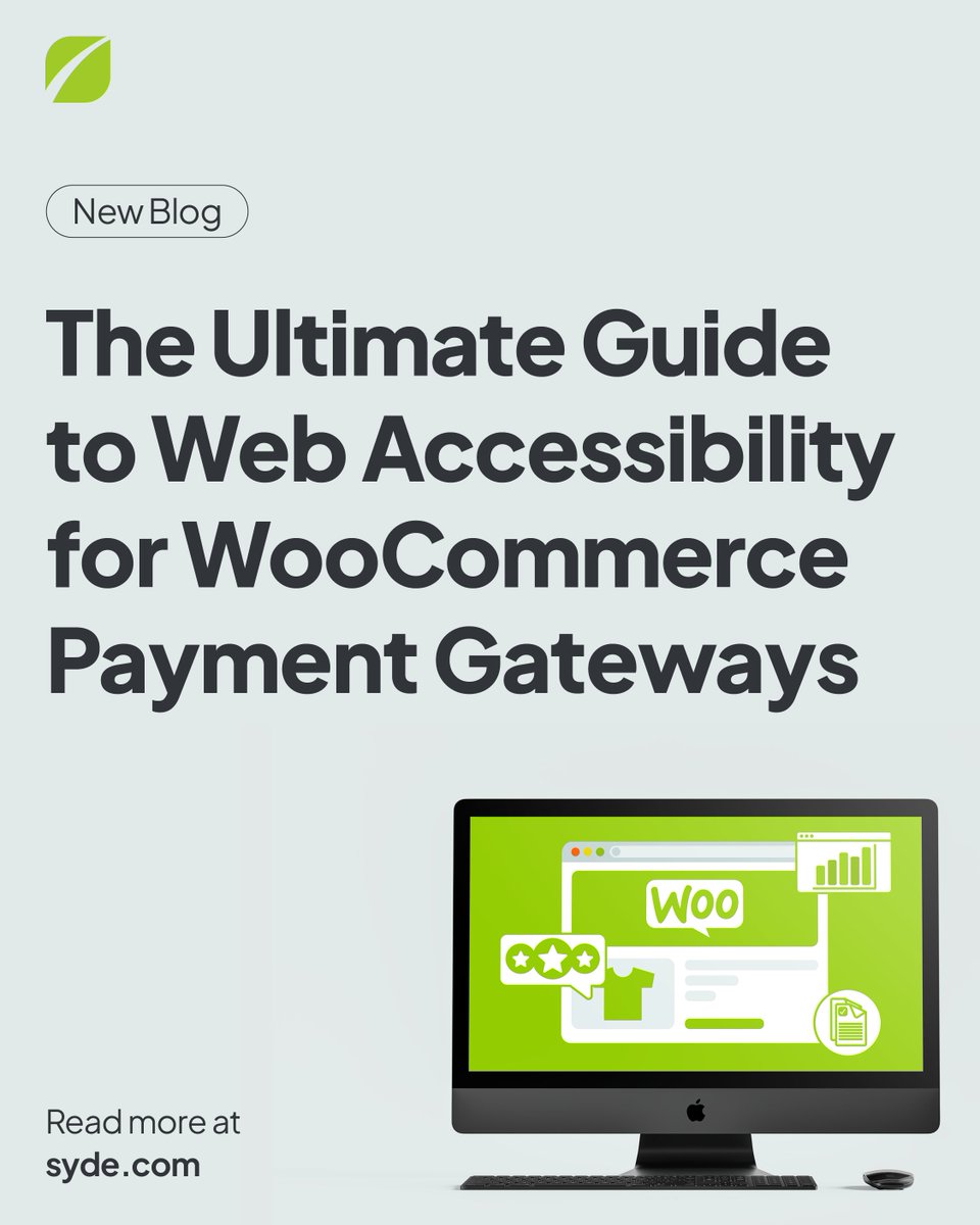 syde_gmbh's tweet image. The European Accessibility Act takes effect this Saturday. Is your WooCommerce store ready?
Our new guide shows how to comply — and why accessibility means better business.
👉 eu1.hubs.ly/H0ldpfq0

#EAA2025 #WebAccessibility #WooCommerce #DigitalInclusion