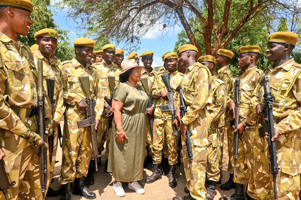 CS Rebecca Miano, EGH (@rebecca_miano) on Twitter photo Kenya remains committed to wildlife conservation through its extensive surveillance of our protected areas, including our National Parks and Game Reserves.
As a ministry, <a href="/Min_TourismKE/">Ministry of Tourism and Wildlife</a> <a href="/TourismKE_/">State Department for Tourism Kenya</a> we are deliberate on enhancing complimentary efforts by our conservation Kenya remains committed to wildlife conservation through its extensive surveillance of our protected areas, including our National Parks and Game Reserves.
As a ministry, <a href="/Min_TourismKE/">Ministry of Tourism and Wildlife</a> <a href="/TourismKE_/">State Department for Tourism Kenya</a> we are deliberate on enhancing complimentary efforts by our conservation