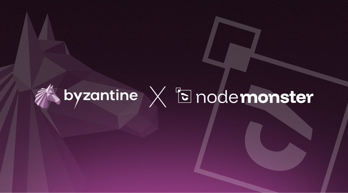 Byzantine Finance (@byzantine_fi) on Twitter photo 🚨 New vault curator on <a href="/byzantine_fi/">Byzantine Finance</a>:
<a href="/Nodemonste/">node monster</a> : One of the top validator operators in EigenLayer is now curating their own restaking strategies on Byzantine.
Here’s what that unlocks 🧵 🚨 New vault curator on <a href="/byzantine_fi/">Byzantine Finance</a>:
<a href="/Nodemonste/">node monster</a> : One of the top validator operators in EigenLayer is now curating their own restaking strategies on Byzantine.
Here’s what that unlocks 🧵